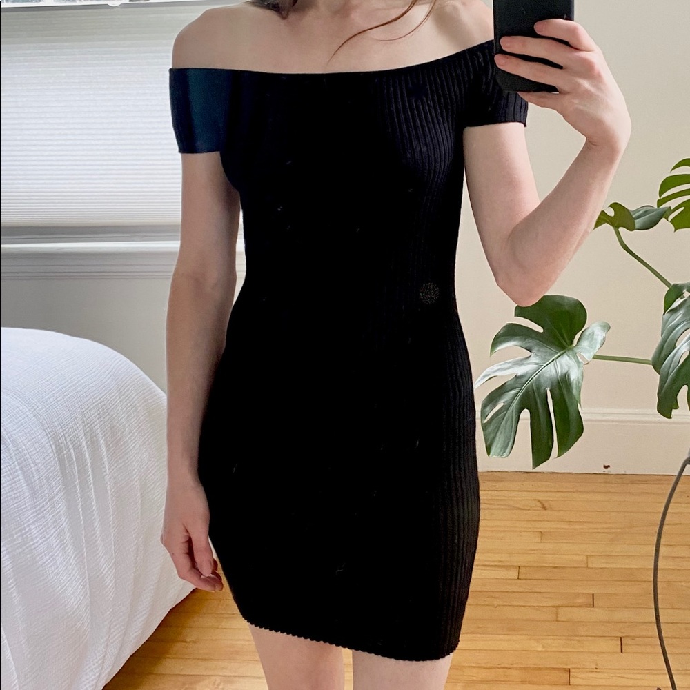 Ribbed Knit Forever 21 Bodycon Dress